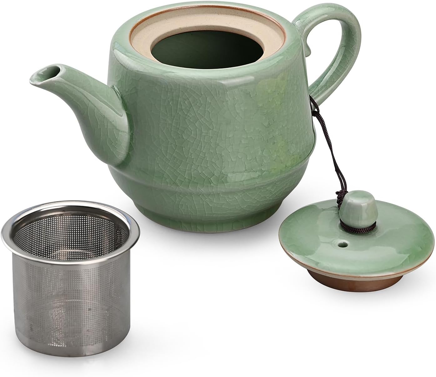 Ceramic Teapot with Infuser - 1-2 Cups