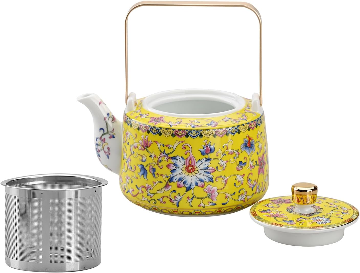 Ceramic Teapot with Infuser - 1-2 Cups