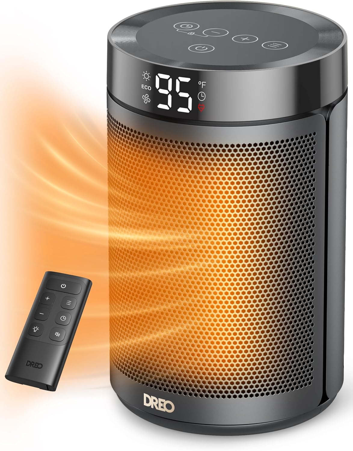 Dreo 1500W Portable Space Heater w/ Thermostat & Remote