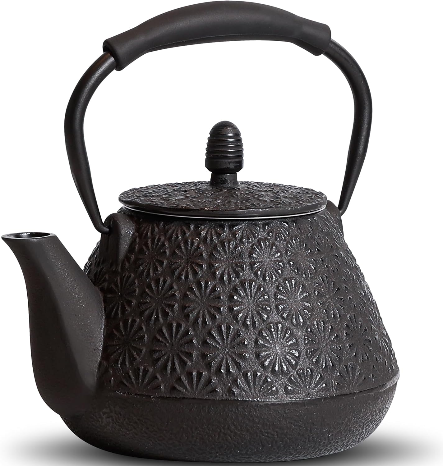 32oz Cast Iron Teapot Sakura Blossom Kettle